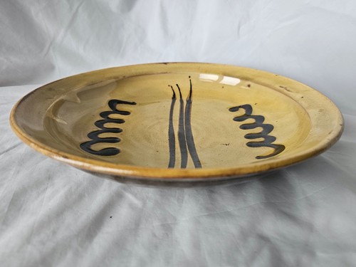 Stunning Winchcombe slipware dish, circa 1930-50 CARDEW FINCH - Picture 3 of 17