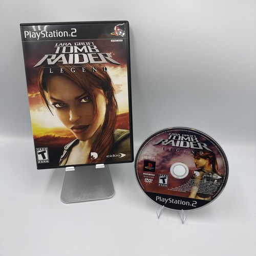 Tomb Raider Legend (Sony PlayStation 2 PS2, 2006) Tested Resurfaced & Working