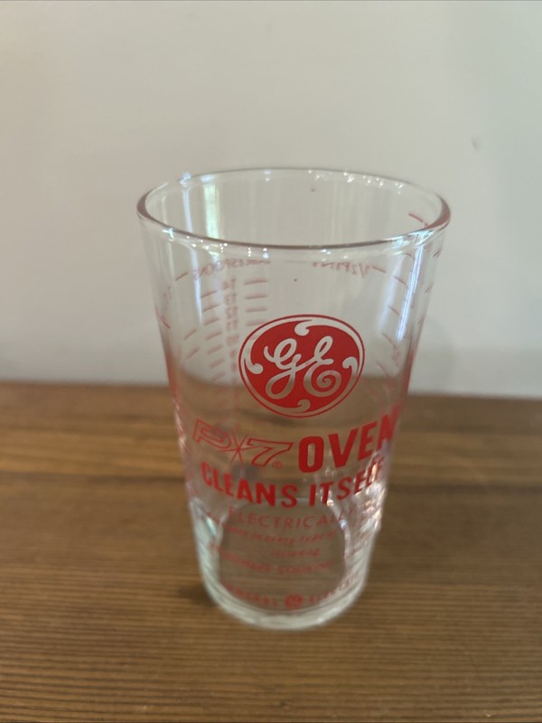 VTG Advertising 1 Cup GE General Electric Glass PX7 Oven
