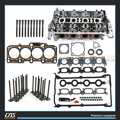 Cylinder Head Head Gasket Set+Bolts(136mm) Valve Kit for Audi VW 1.8L Turbo     