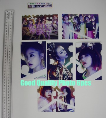 K-POP アイドル 写真カード Wonder Girls Wonder Party K-POP Name cards + Photos +