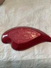 1987 RED WING COLLECTORS SOCIETY COMMEMORATIVE WING Tray 10TH ANNIVERSARY- Nice