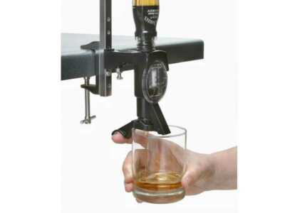 Dosiergerät Portionierer Spirit-Master 4 cl + 0,7 bis 1 Liter Flaschenhalterung