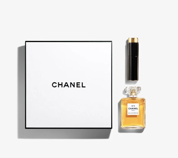 CHANEL No 5 Duo 100ml Eau De Parfum Spray and 20 Ml purse spray A