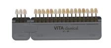 Vident G027CBS VITA Classical Dental Shade Guide with Bleached Shades Clip