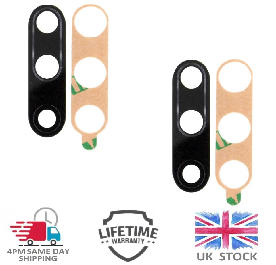 Camera Lens For OnePlus 7T Pro Back Glass Lens Replacement & Tools - 2 Pack - Image 2 of 4