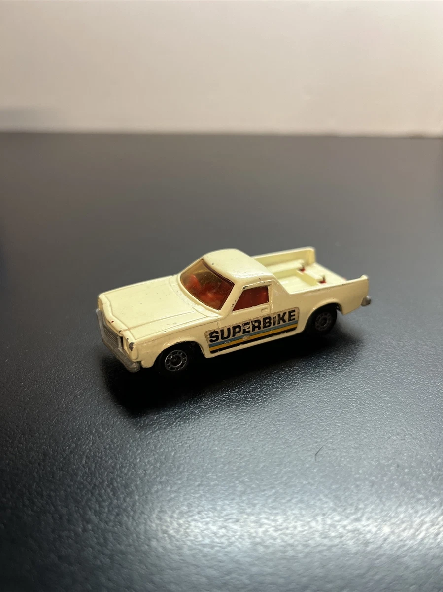 Matchbox Lesney N.60 Superfast Holden Pick-Up Con Bici Riproduzione Vintage Da