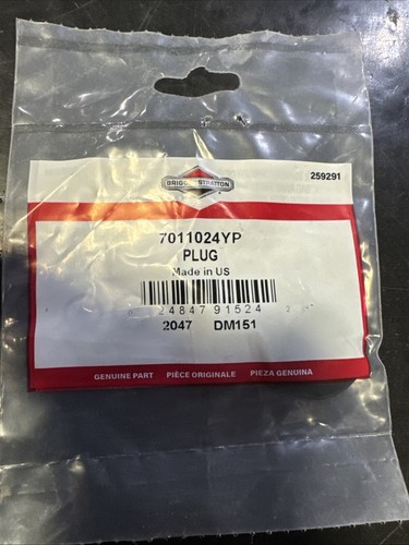 Genuine Briggs & Stratton 7011024YP Plug Fits Snapper Simplicity Murray - Bild 1 von 2