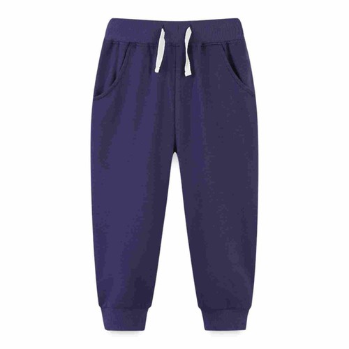 Toddler Kids Boys Girls Joggers Sweatpants Pull-On Active Elastic Athletic Pants - Picture 3 of 24