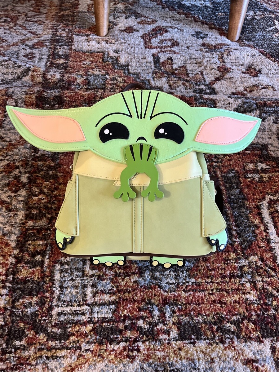 Loungefly Star Wars The Mandalorian The Child Frog Figural Mini Backpack Star Wars The Mandalorian The Child Frog Figural Mini  main image 4