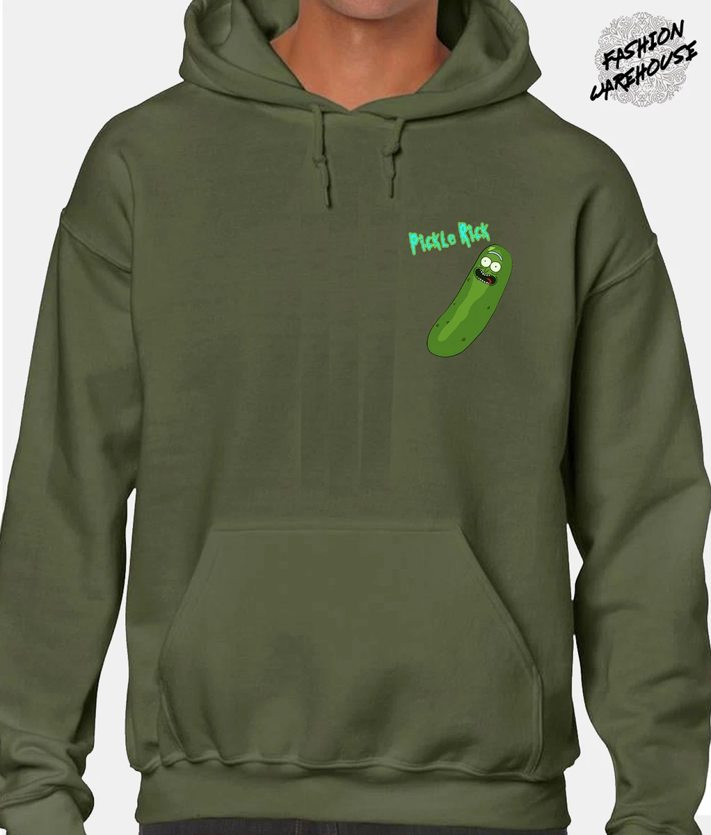 Pickle rick clearance hoodie