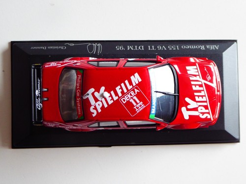 1/43 Minichamps Alfa Romeo 155 V6 TI TV Spielfilm #11 DTM 1995 Danner - Imagen 10 de 14
