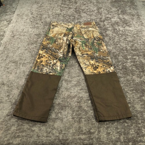 Wrangler Pro Gear Camo Pants Men 36x30 Realtree Camouflage Brush Guard Hunting - Picture 5 of 13