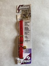 Avenue Adjustable Nylon Collar Xpand 8  -13   20-30 CM Gold Plated Buckle