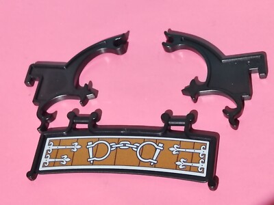 PLAYMOBIL CARTEL LETRERO CARCEL PRISION TORRE CABALLERO MEDIEVAL