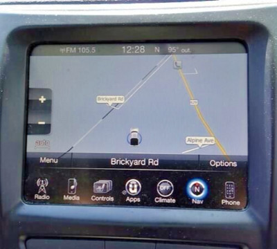 2014 - 2017 Dodge Ram 1500 2500 3500 Jeep Cherokee 8.4 RA4 VP4 Navigation Radio