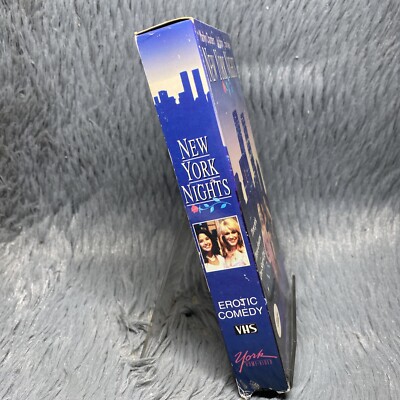 New York Nights VHS Tape Unrated Marilyn Chambers Julia Parton
