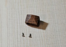 Corps En Bois D'ébène Pour Cellule Benz Micro Argent/Or - Stanley Engineering, Neuf