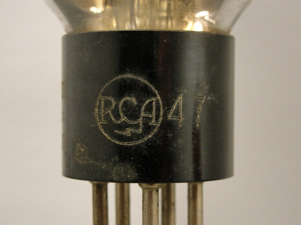 NOS Antique 1930's RCA Cunningham Type 47 Radio Vacuum Tube | eBay
