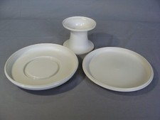 Tupperware 3 Piece "Serve It All" Pedestal Pie Cake Cupcake Stand- 1531-5
