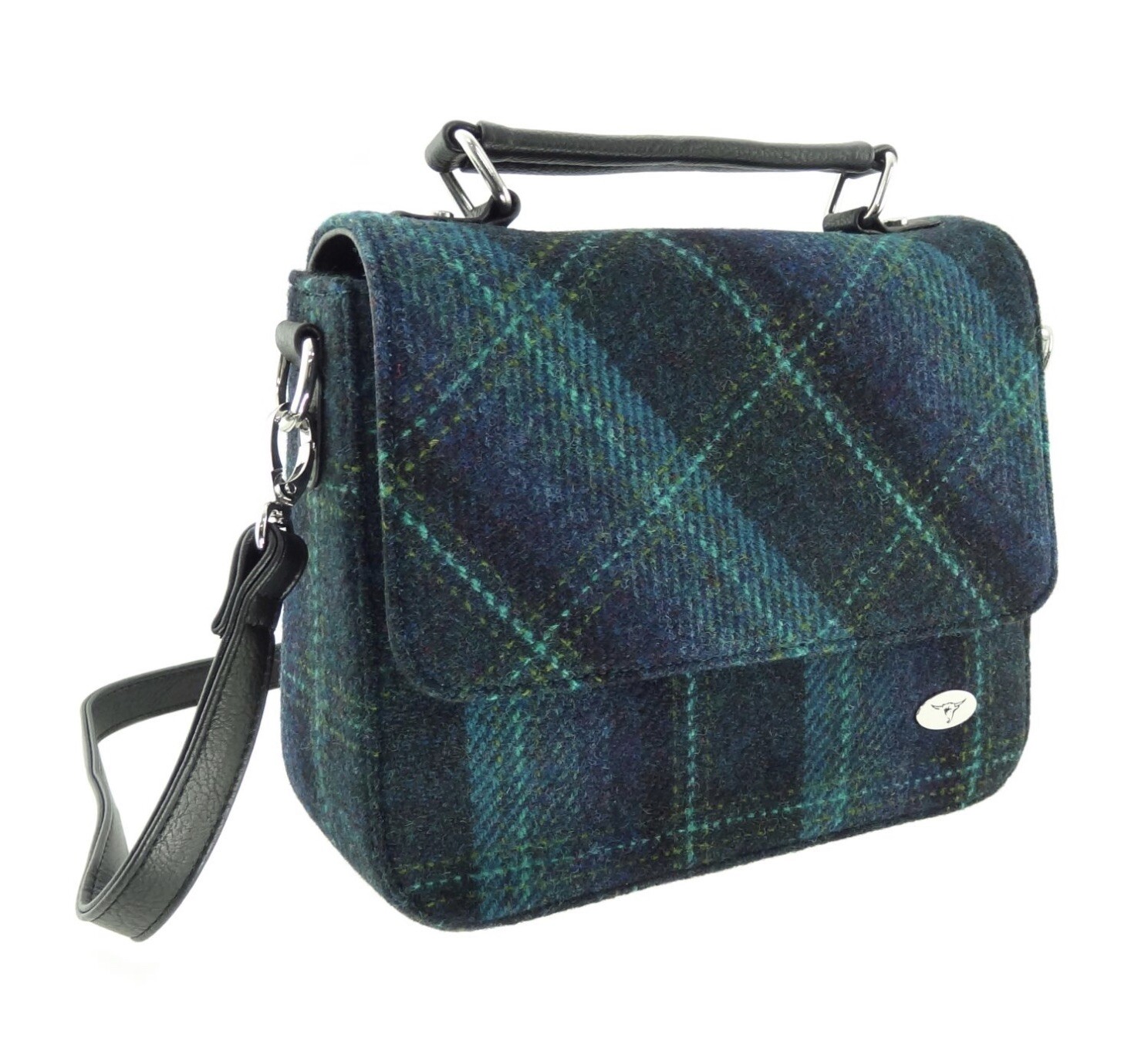 Harris Tweed Thurso Square Mini Satchel Bag - LB1214 Col 119