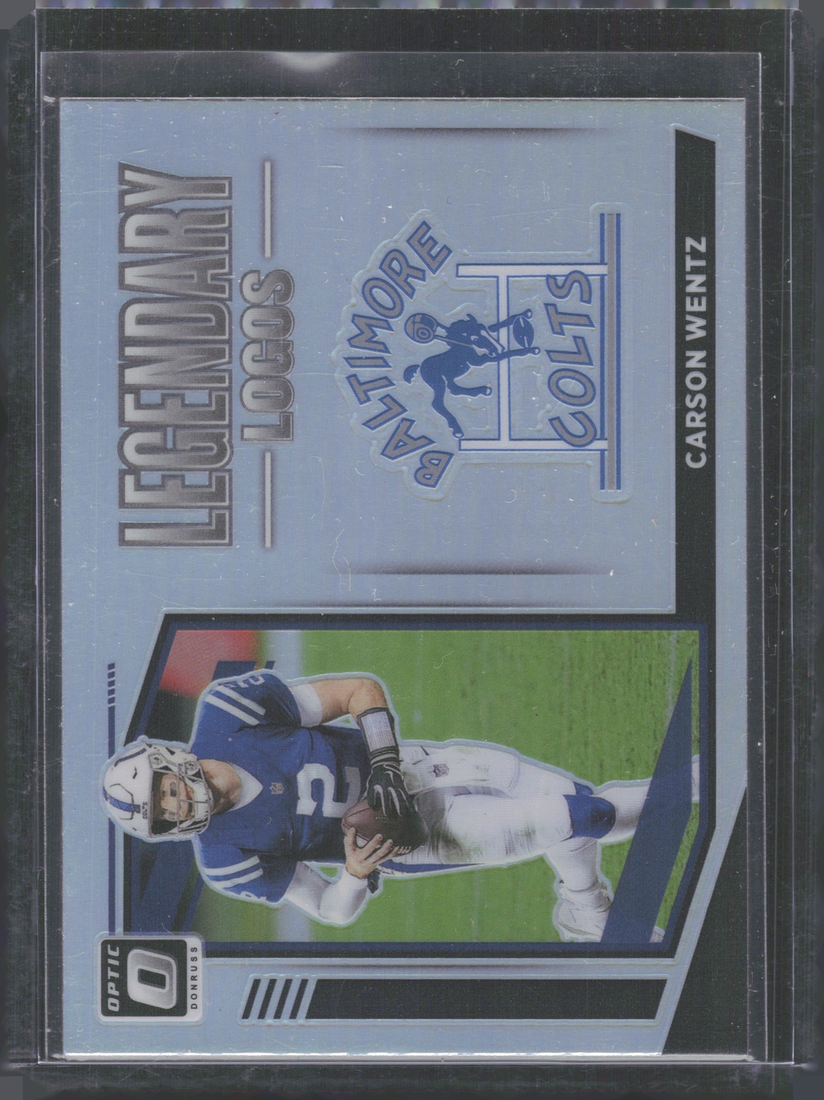 2021 Donruss Optic Legendary Logos #9 Carson Wentz