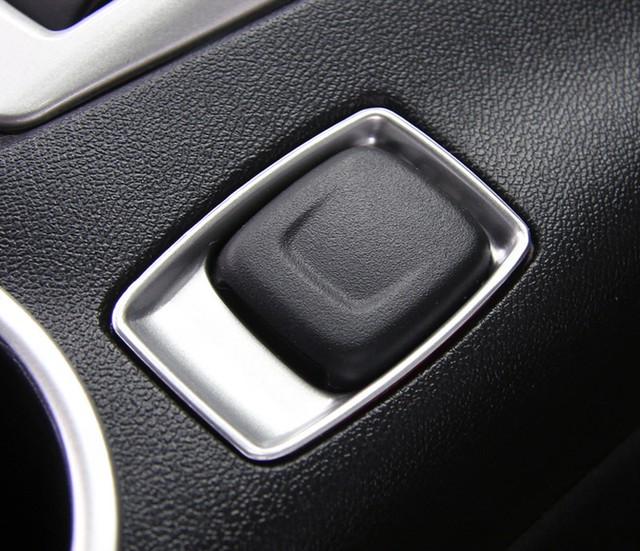 Matte Cigarette Lighter Decorative Cover Trim For Chevrolet Camaro 2016