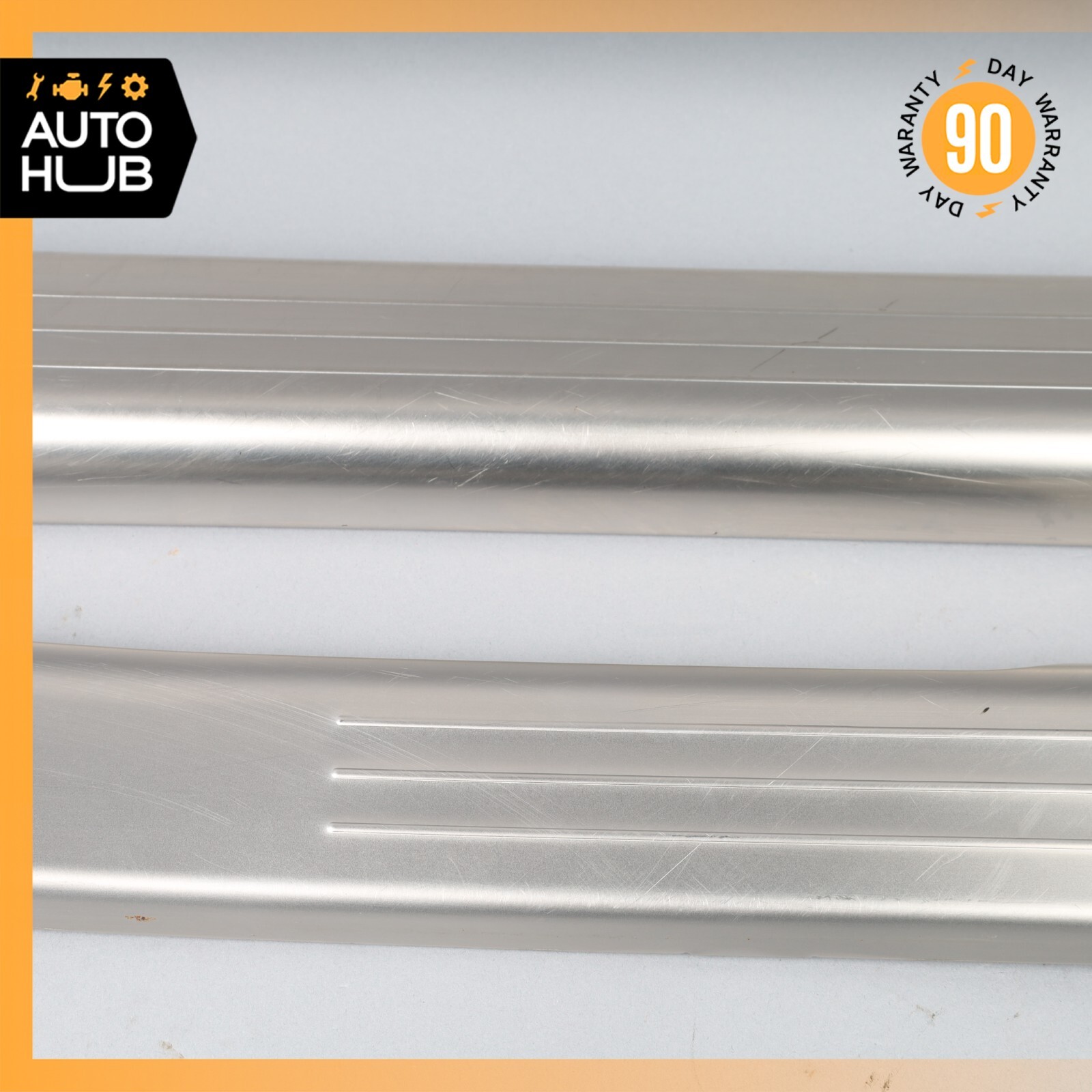 06-13 Bentley Continental Flying Spur Right Side Door Step Sill Set of 2 OEM 80k