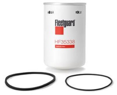 Cummins Fleetguard Hydraulic Filter HF35338 -1 unit - Image shows front & bottom