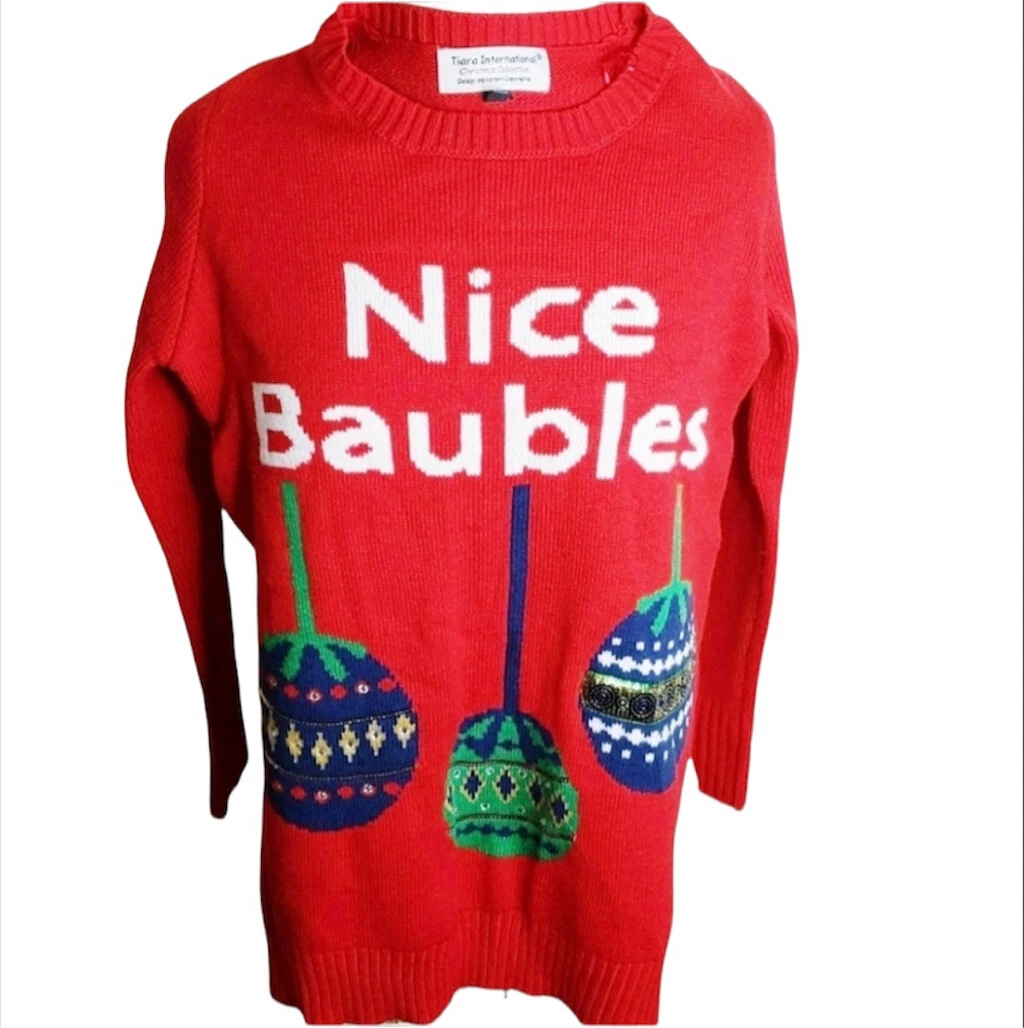 Tacky christmas clearance baubles