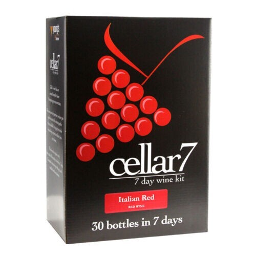 YOUNG'S Cellar 7 Wine Kit: Italian Red 30 Bottle