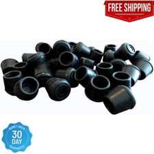 Shepherd Hardware 8622E Leg Tips 1-Inch Inside Diameter Rubber Chair Leg Caps...