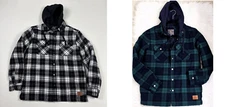 Cloudveil Men's Quilted Flannel Shirt Jacket