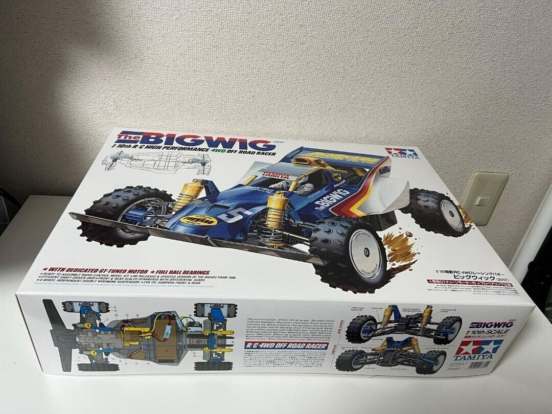 Tamiya BIGWIG 4WD Electric 2017 RC Racing Baggy 1/10 Scale from