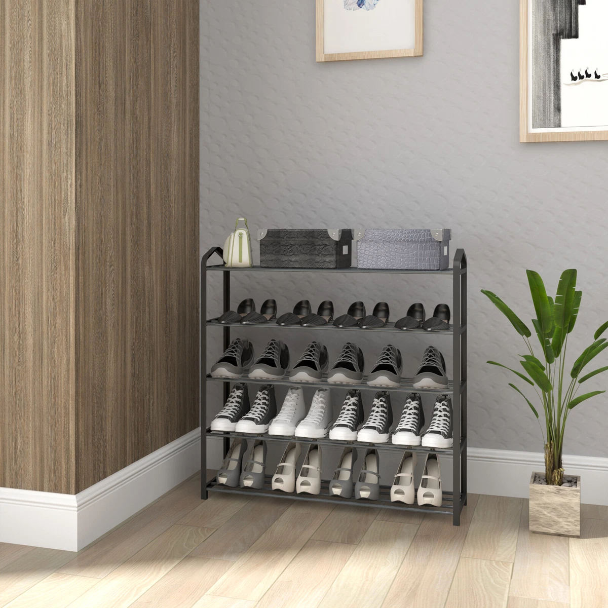 Compact shoe organizer deals