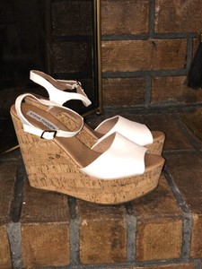 steve madden peep toe wedges