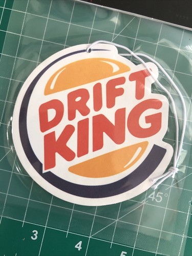 NEW JDM Air Freshener - "Drift King" BK Logo Car Hanging Air Freshener - Picture 3 of 3