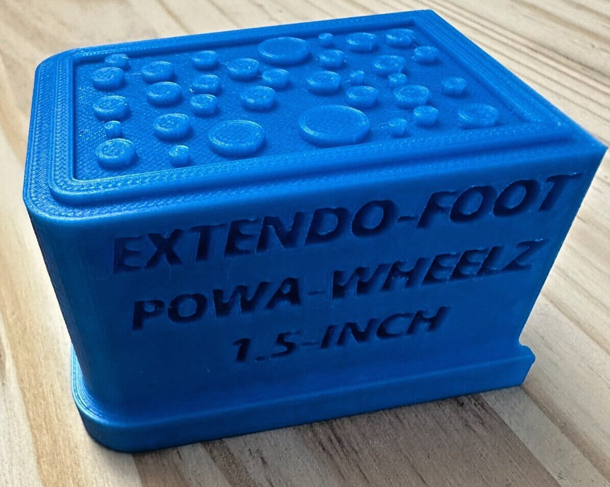 1.5inch Extendo-foot Pedal Extension Universal