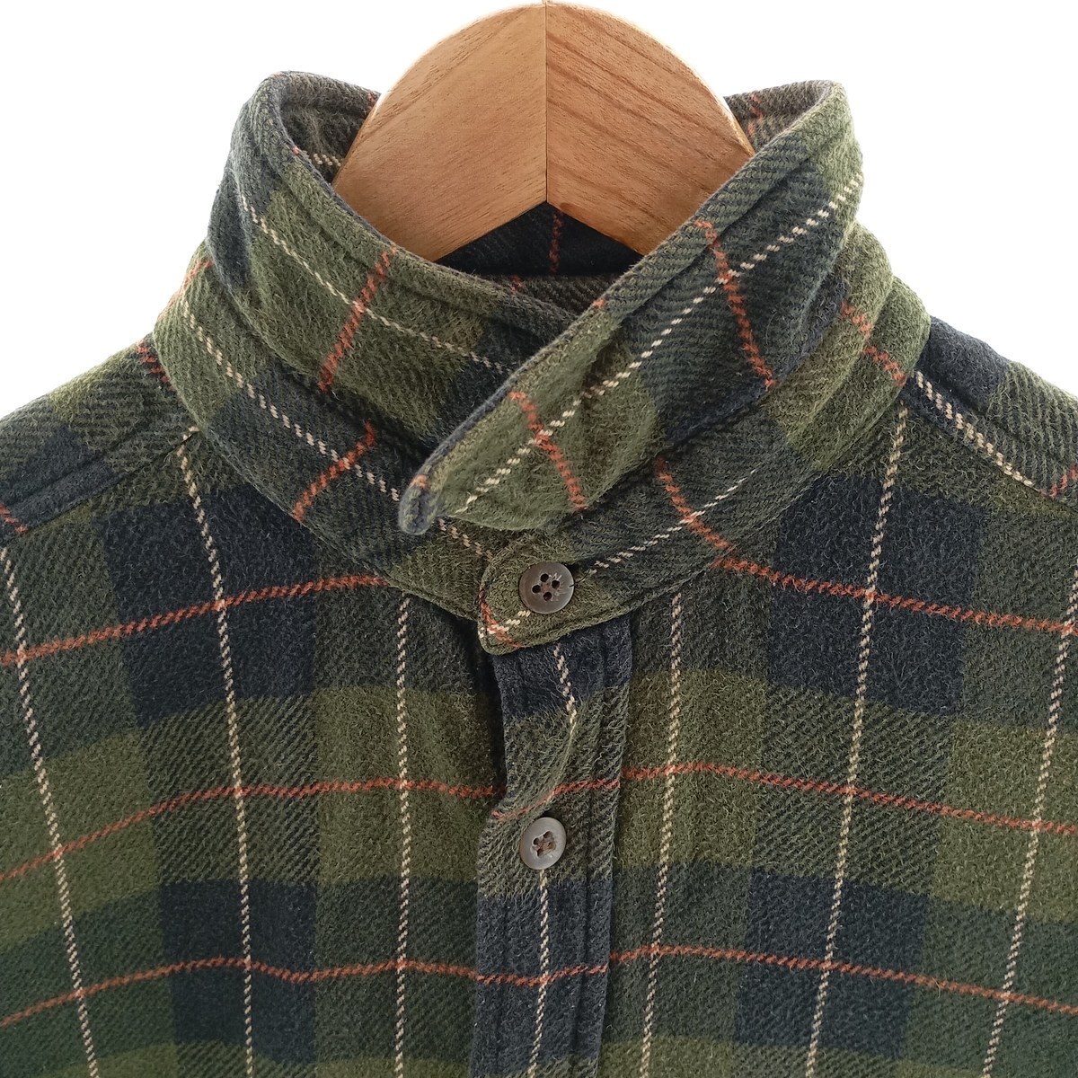 90s~00'S St. John's Bay Long Sleeve Heavy Flannel Check