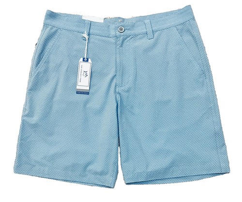 Southern Tide SkipJack Hybrid Shorts Sea Flat Stretch Mens Size 36