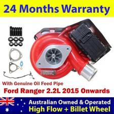 GEN1 High Flow Turbo With Genuine Oil Feed Pipe For Ford Ranger 2.2L 2015-