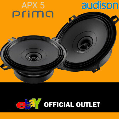  Audison APX5 - 13cm 5.25'' 2-Way Car Coaxial Speaker 300W Total Power