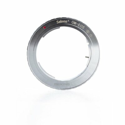 Selens Adapter Ring OM-EOS Olympus OM Lens to Canon EOS EF Mount DSLR Camera New
