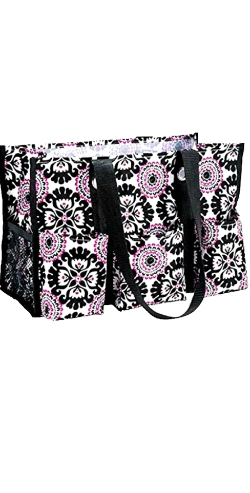 Thirty One Bag Organizing Utility Tote Bolsos Bolsos Rosa Pop Tote Foto 3 de 4