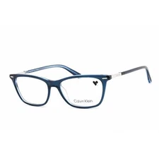 Calvin Klein Unisex Eyeglasses Full Rim Rectangular Shape Blue Frame CK22506 438