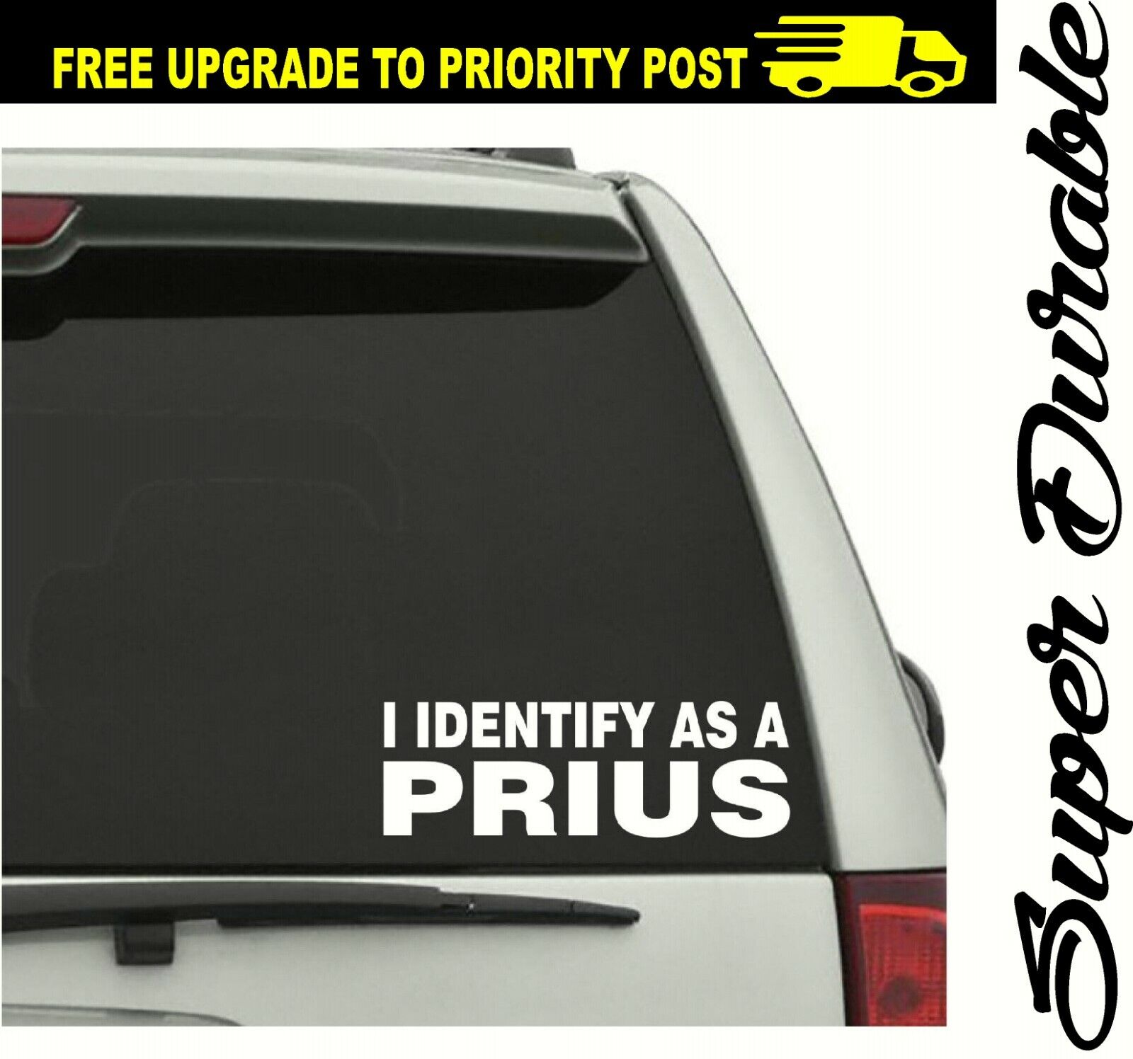 I IDENTIFY AS A PRIUS STICKER 4x4 JDM STANCE DRIFT LIFE LOWERED FUNNY DECAL  | eBay