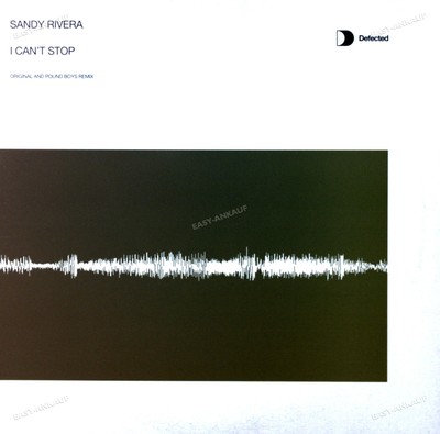 Sandy Rivera - I Can't Stop Maxi (VG+/VG+) '