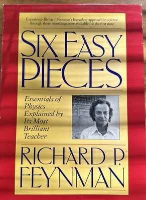Six Easy Pieces Essentials of Physics Explained byRichard P. Feynman 6CD s +Book