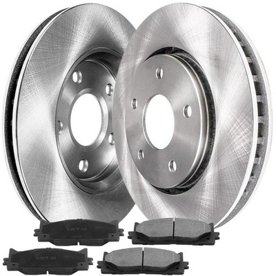 Front Disc Brake Rotors Brakes Pads for Lexus ES300h ES350 Toyota Camry Avalon