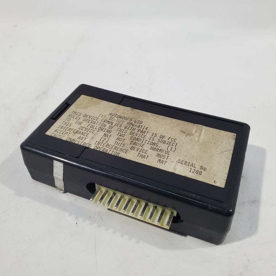 Bentley Turbo R 1991 Remote controls Set